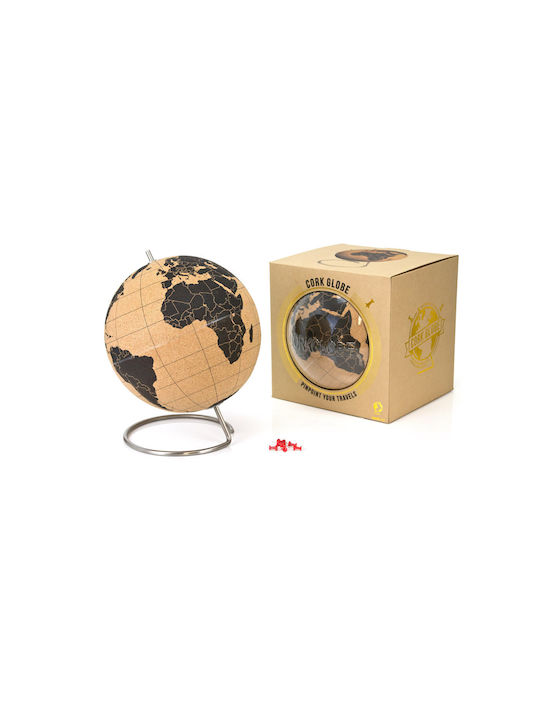 Suck Uk Erde Globus mit Durchmesser 25cm. Beige