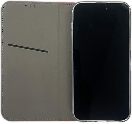 Smart Magnet Book Synthetic Leather Red (Google Pixel 7 Pro)