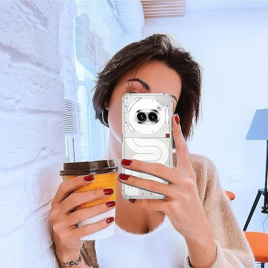 Techsuit Back Cover Silicon Transparent (Nothing Phone (3a))