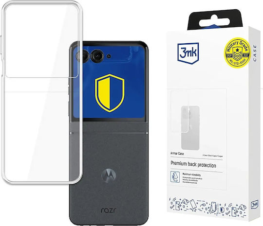 3MK Armor Back Cover Μεταλλικό 1.2mm Διάφανο (Motorola Razr 50)