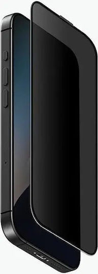 Uniq Optix 5D Поверителност Закалено стъкло (iPhone 17 / 17 Pro / 16 Pro)