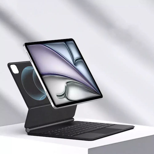 Tech-Protect Smartcase Klappdeckel mit Tastatur Schware (iPad Pro 12,9" 4/5/6, iPad Air 13" 1/2)