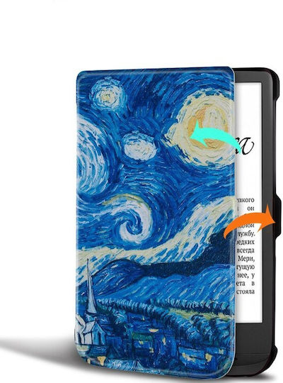 Strado Flip Cover Multicolor Huse Pentru Tablete (Carte De Buzunar Lux 4/5 627/628)