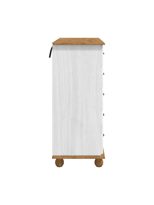 Συρταριέρα Креватокамарас Бял 91x40x95.5бр