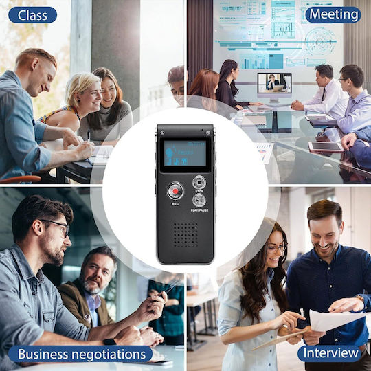 Voice Recorder Ψηφιακή 38270 με Eσωτερική Μνήμη 16GB