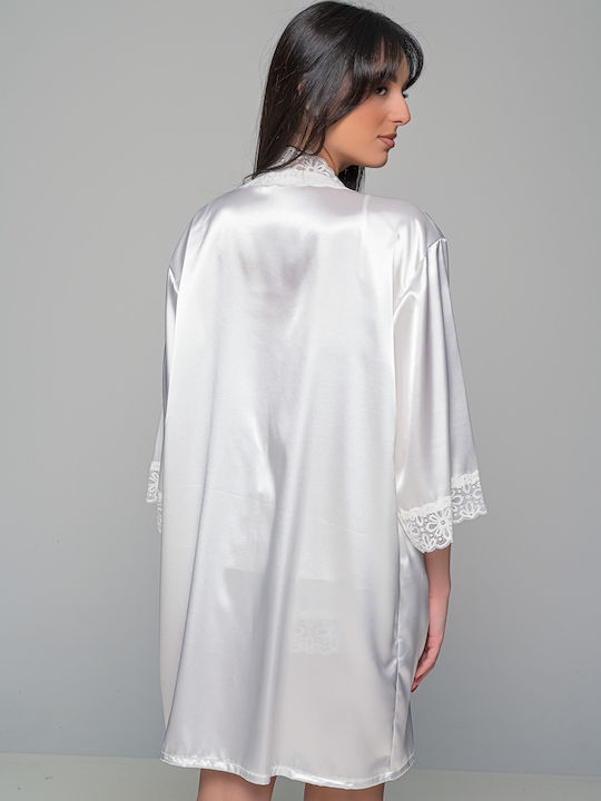 Milena by Paris Summer Satin Babydoll Ivory Coast
