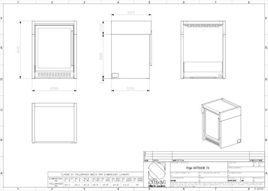 Steel Cucine Gewerblicher Kühlschrankraum