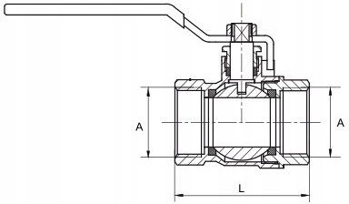 4 Inch Ball Valve Handle Pn30 Spanish