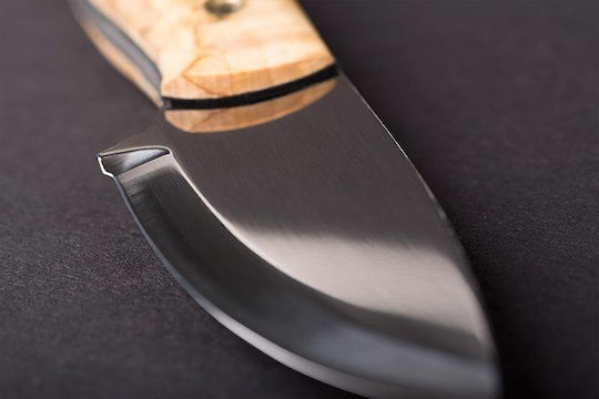 Helle Helle Mandra Knife Brown in Leather Sheath