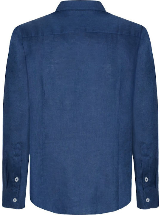 Sseinse Linen Shirt Blue