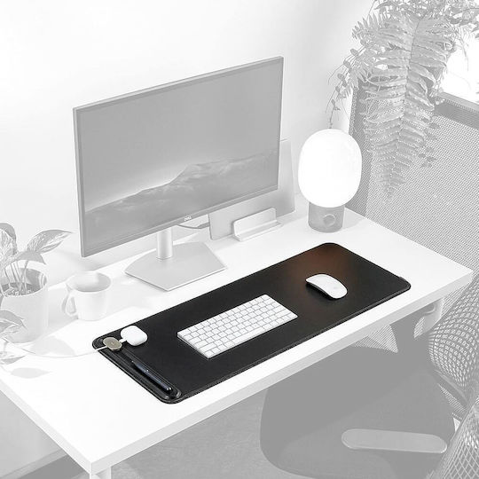 Orbitkey Desk Mat Slim Black Office Desk Pad