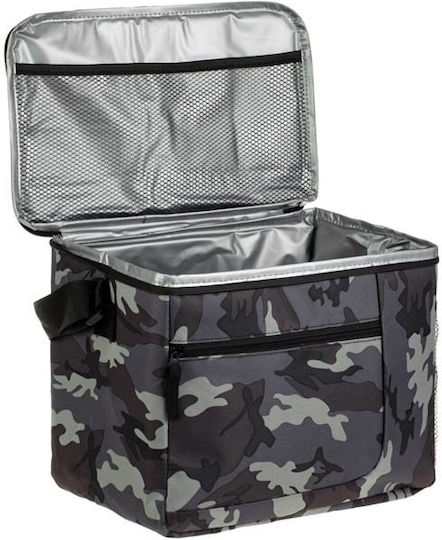 Geantă pentru alimente 16L 31x21x25cm Camo Gri