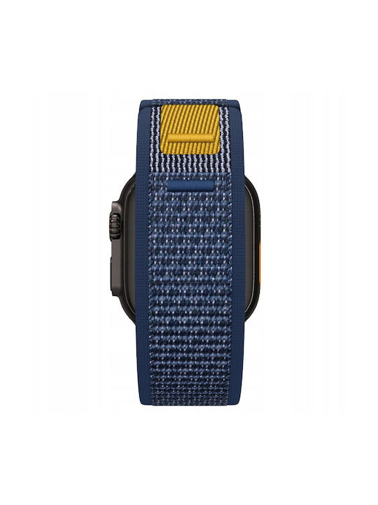 Spigen Athlex Air Tragbare Bänder Stoff Marineblaue (Apple Watch 44 / 45 / 46 / 49 mm)
