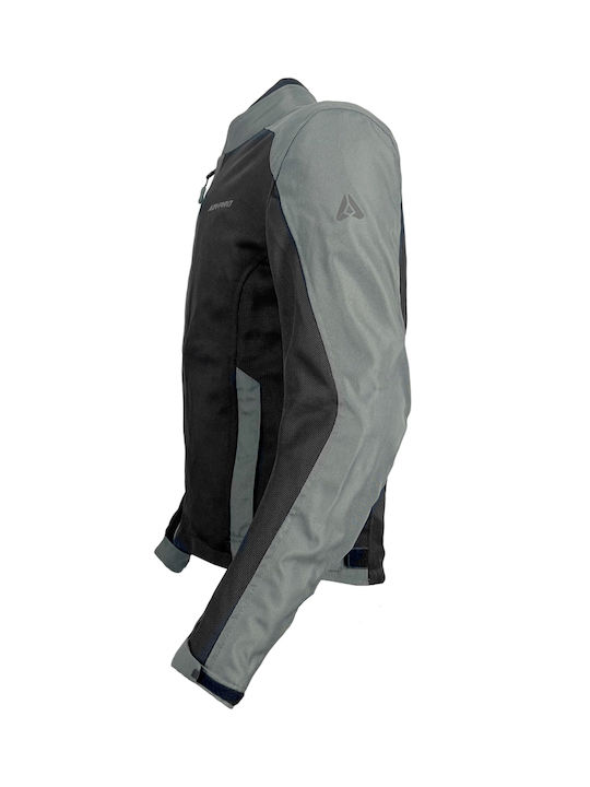AGVpro Urbanride Καλοκαιρινό Ανδρικό Μπουφάν Μηχανής Black / Khaki