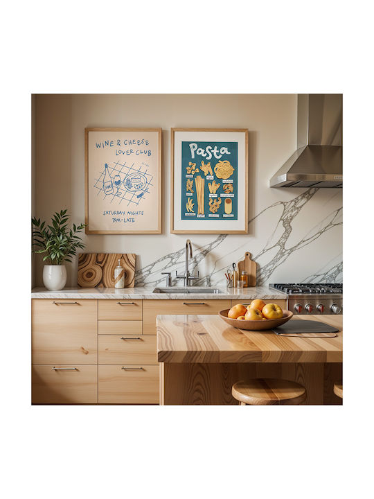 Poster Cheese & Wine Lovers Club Pst25306 21cm X 30cm