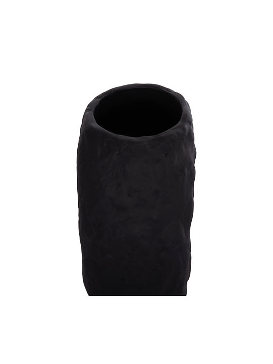 HomeMarkt Decorative Vase Namentis Black 22x13x28cm