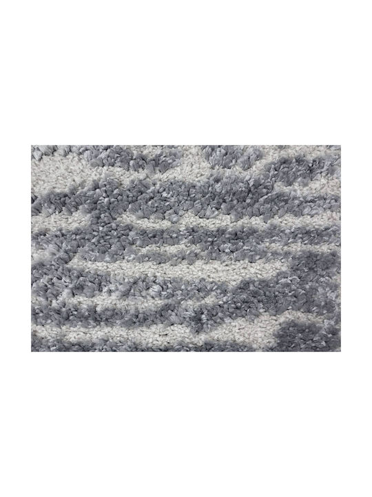 Klonaras Σετ Μοντέρνα Χαλιά Κρεβατοκάμαρας Light Grey KL472593 3τμχ