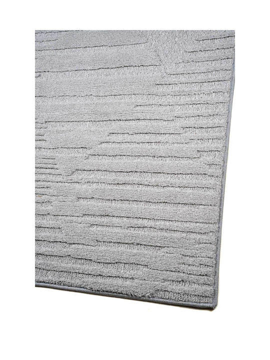 Klonaras Σετ Μοντέρνα Χαλιά Κρεβατοκάμαρας Light Grey KL472617 3τμχ