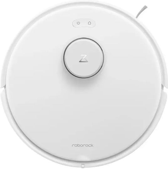 Roborock Qrevo Curv 5A1 Aspirator Robot cu Cartografiere Laser și Putere de Aspirație 18500Pa Alb