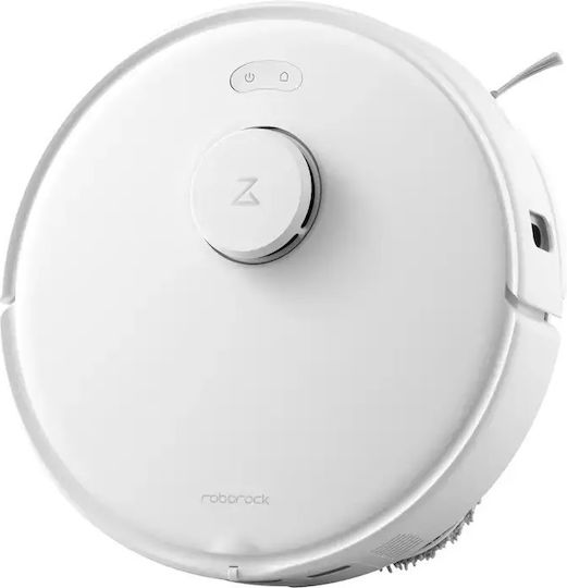 Roborock Qrevo Curv 5A1 Aspirator Robot cu Cartografiere Laser și Putere de Aspirație 18500Pa Alb