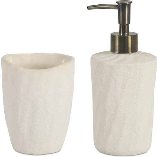Andrea House Dispenser Κεραμικό Μπεζ 300ml Andrea House Dispenser Κεραμικό Μπεζ 300ml