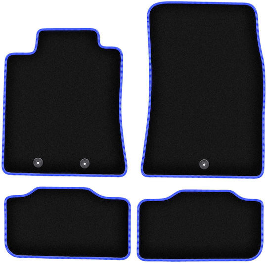 Carlux-blue Car Mats Hyundai Genesis G80 Sedan 2013