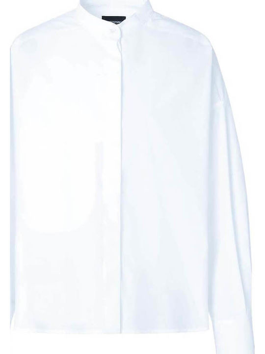 Women's Long Sleeve Shirt Optical White