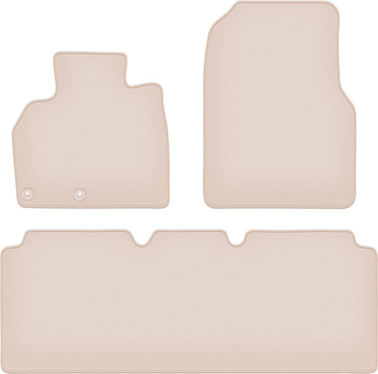 Premium Beige Floor Mats Renault Grand Espace Iv Minivan 2002-2014