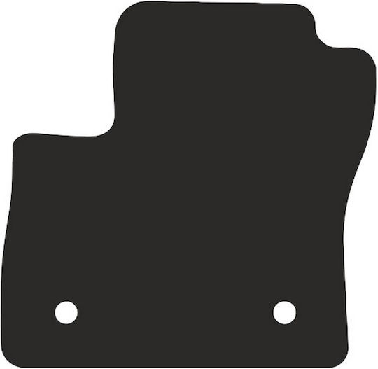 Polyamide Driver Mat Ford Grand C-max Minivan 2011-2015 Rubberized Driver Mat