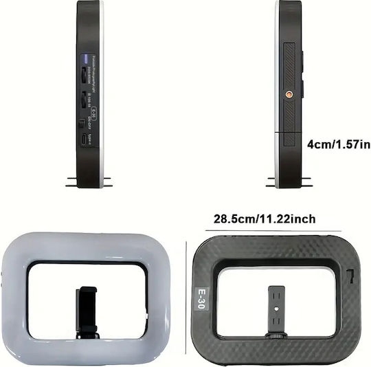 Led Video Light Τηλέφωνα Κάμερες Bi Color Version