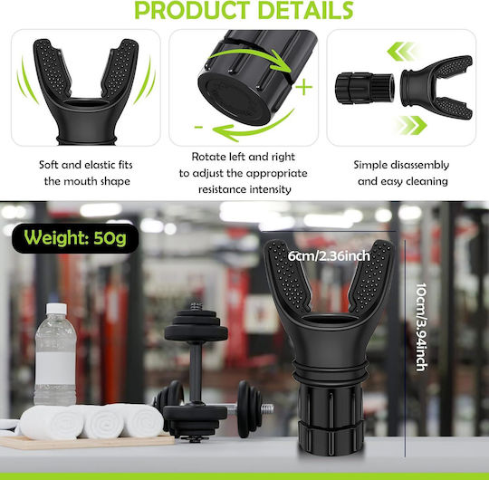 Breathing Fitness Device Increases Lung Capacity Improves Physical Endurance Sleep White