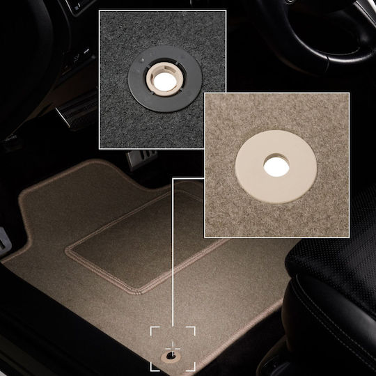 Beige Driver Mat Opel Crossland X Crossover 2017