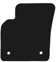 Polyamid Fahrermatte Volvo C70 II Coupe 2005-2013 Gummierte Fahrermatte