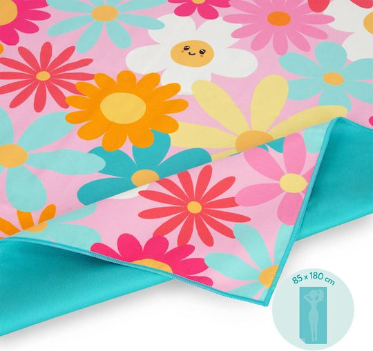 Legami Milano Microfiber Towel Body Double-Sided Pink 180x85cm
