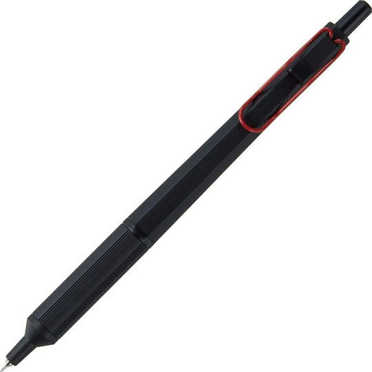 Uni-Ball Uni Mitsubishi Edge Черен Червен 0.38мм Химикал SNX-1003-38