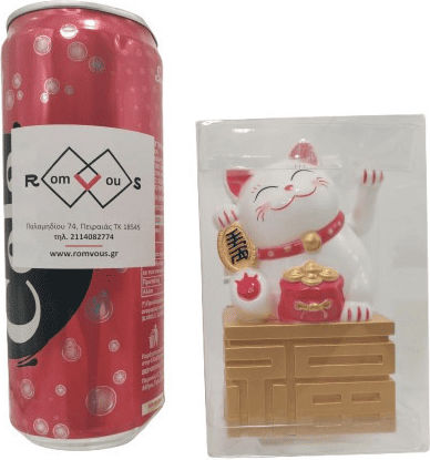 Romvous Декоративна Котка 10см 1бр