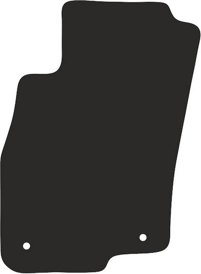 Polyamide Driver Mat Alfa Romeo Mito Hatchback 2008-2019 Rubberized Driver Mat