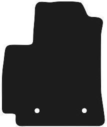 Polyamide Driver Mat Renault Arkana Crossover 2021 Rubberized Driver Mat