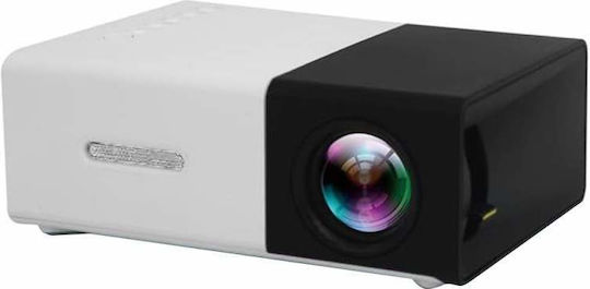 Мини Проектор LCD LED лампа Черен