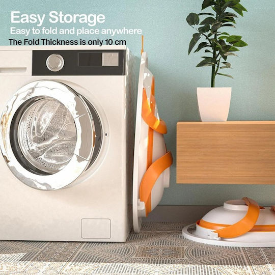 Foldable Baby Bath Orange
