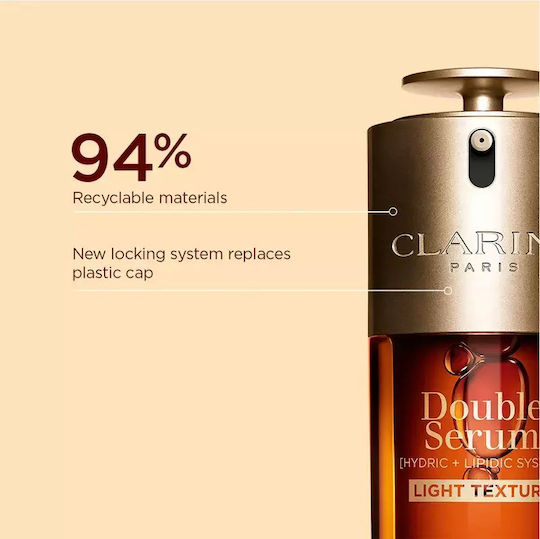 Clarins Texture Αντιγηραντικό Serum Προσώπου για Λάμψη & Αναζωογόνηση 30ml