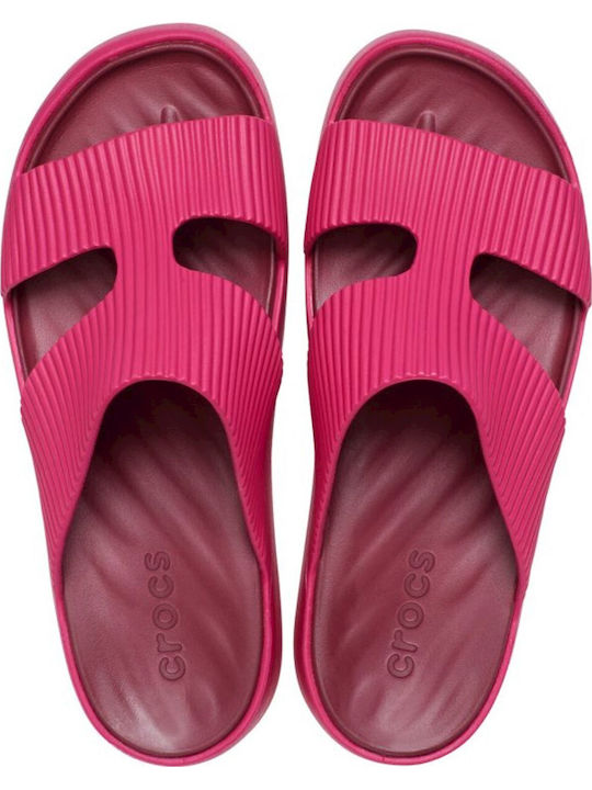 Getaway Groove Flip Flops In Sandal Style With Platform In Fuchsia Colour