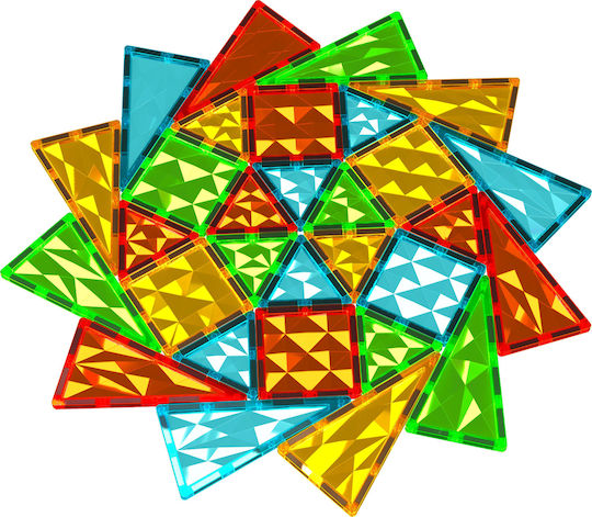 Geomag Μαγνητικό Παιχνίδι Κατασκευών Gems για Παιδιά 3+ Ετών