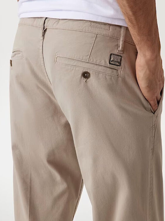 Παντελόνι Chino σε Slim Εφαρμογή Μπεζ