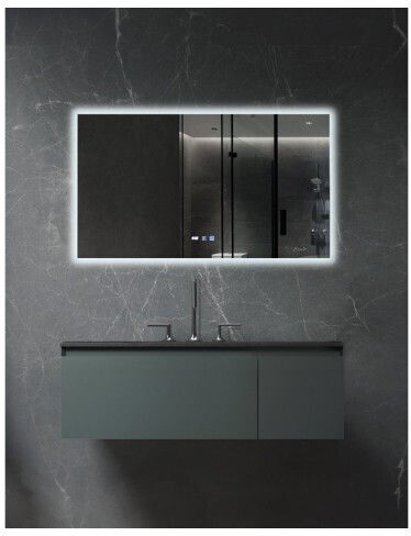 Sparke Rectangular Bathroom Mirror Led 80x50cm