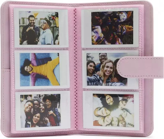 Fujifilm Mini Album Instax Mini 12 6 Pagini pentru 12 Albume foto Dimensiuni 5x7buc Roz