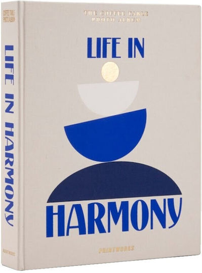 Printworks Photo Album Life In Harmony 33 X 27 Cm Elegant Card Cover 60 Photos 10 X 15 Cm 30 Pages Ideal As A Gift Cream Printworks Photo Album Life In Harmony 33 X 27 Cm Elegant Card Cover 60 Photos 10 X 15 Cm 30 Pages Ideal As A Gift Cream