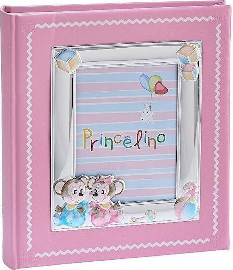 Prince Silvero Παιδικό Άλμπουμ Ροζ 20x25εκ.