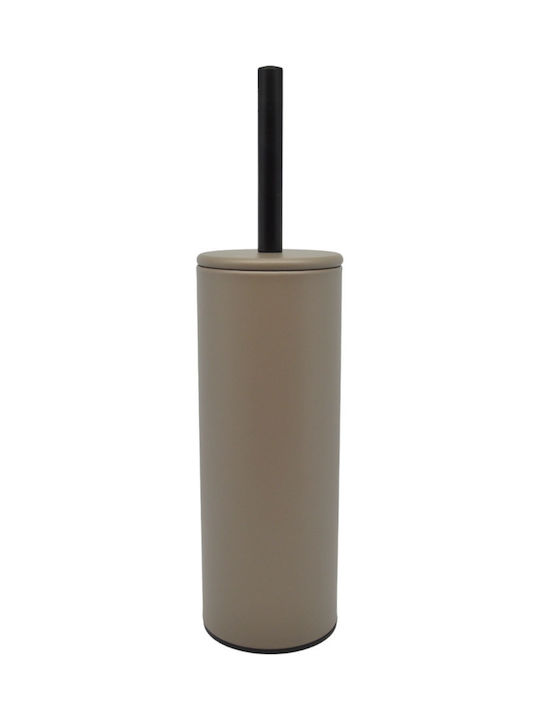 Ankor Inox Σετ Πιγκάλ και Καλαθάκι Μπάνιου Soft Close 5lt Μπεζ