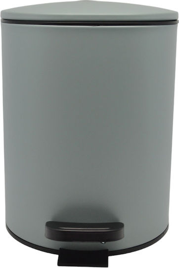 Ankor Inox Σετ Πιγκάλ και Καλαθάκι Μπάνιου Soft Close 5lt Μέντα